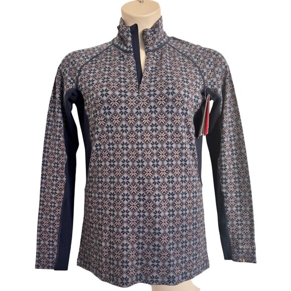 Karitraa Rose Light Royal Women’s Size XL Wool Base Layer NWT High Neck Thermal - Picture 3 of 15